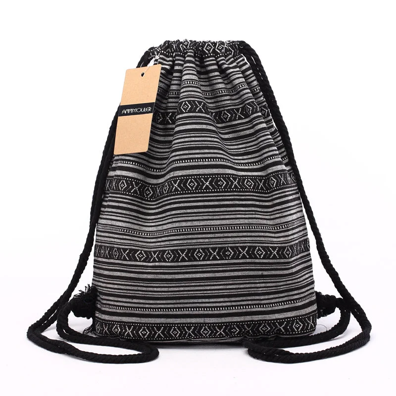 AnnaMouler Aztec Chic String Bag No 3