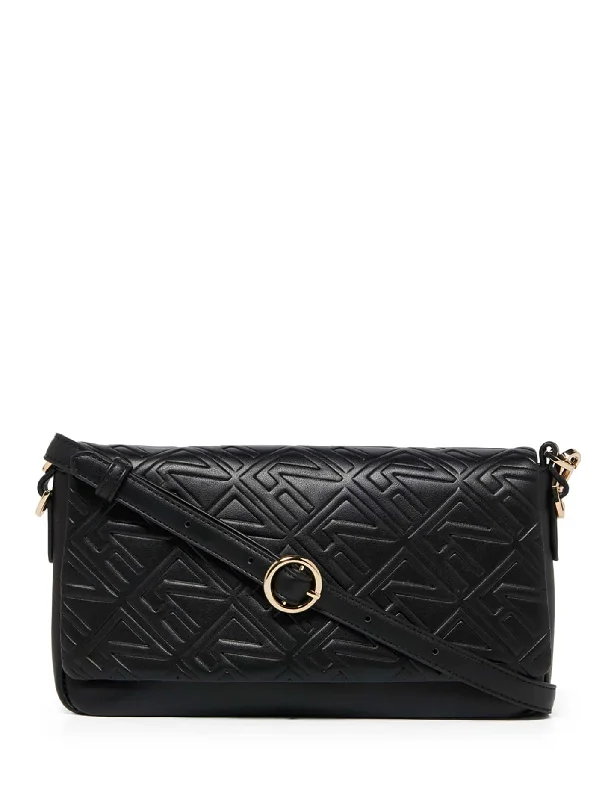 Ava Embossed Shoulder Bag