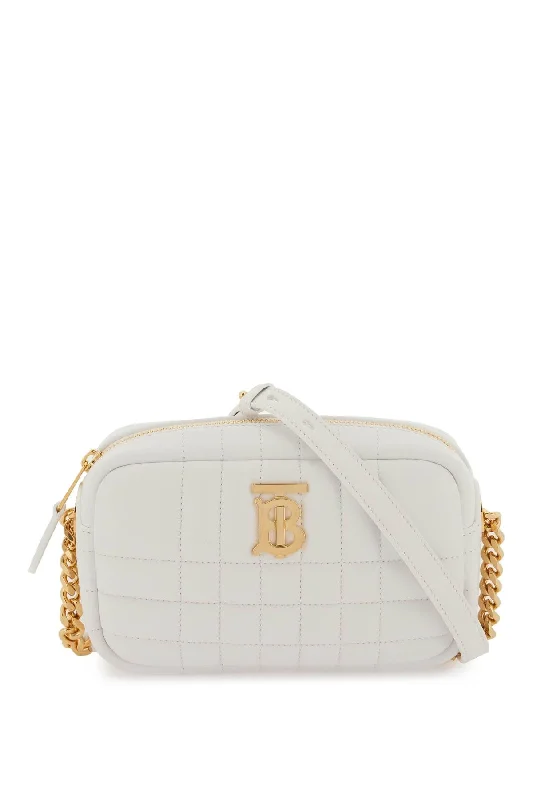 Burberry quilted leather mini 'lola' camera bag