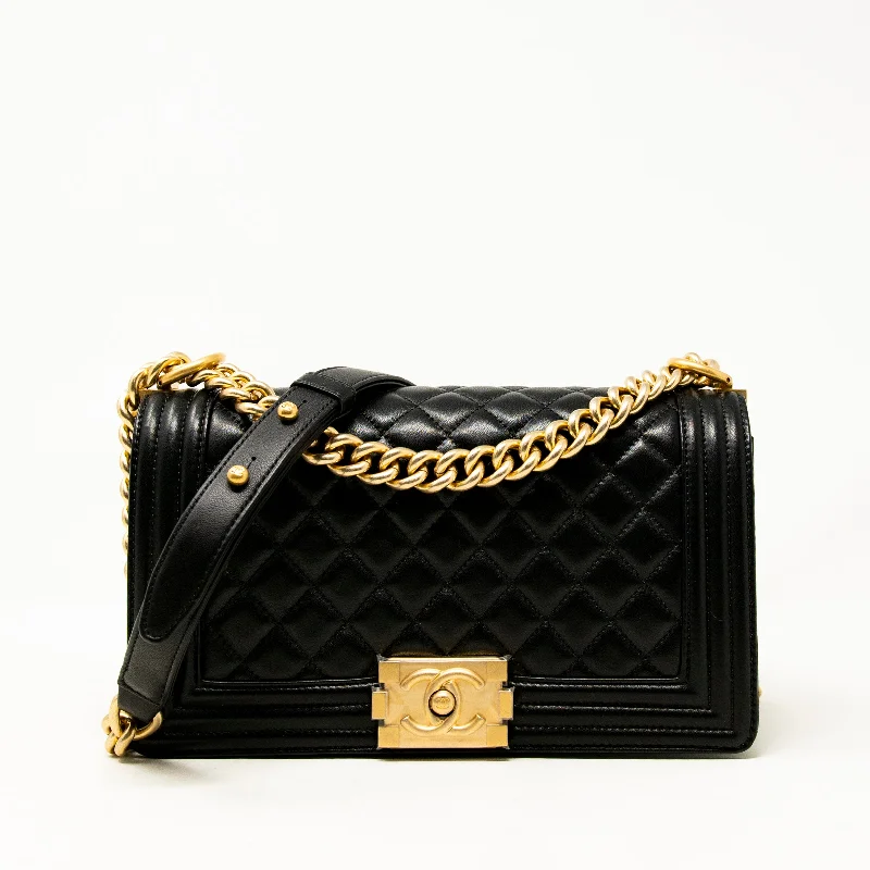 Chanel Black Medium Boy Bag