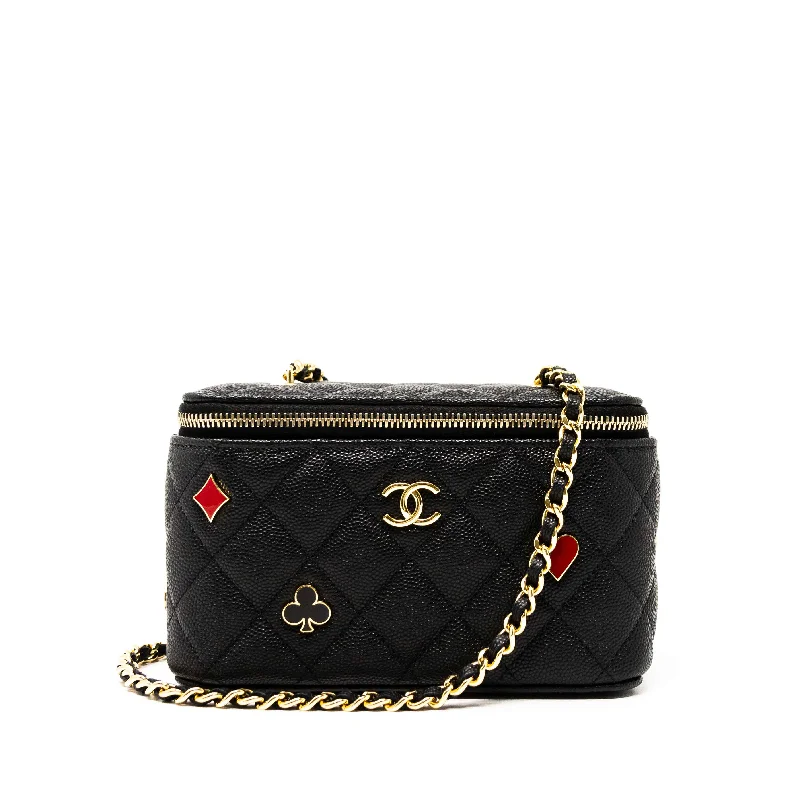 Chanel Black Small Coco Casino Vanity