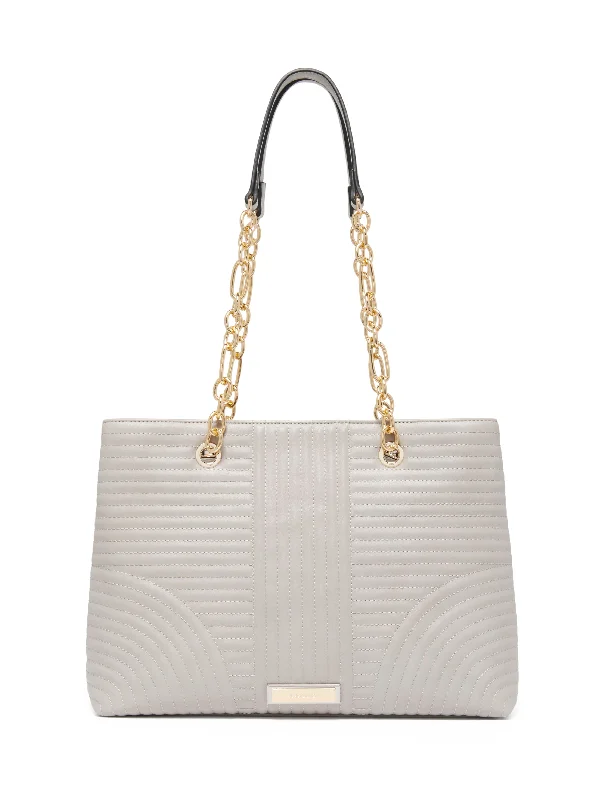 Clarissa Quilted Chain Tote