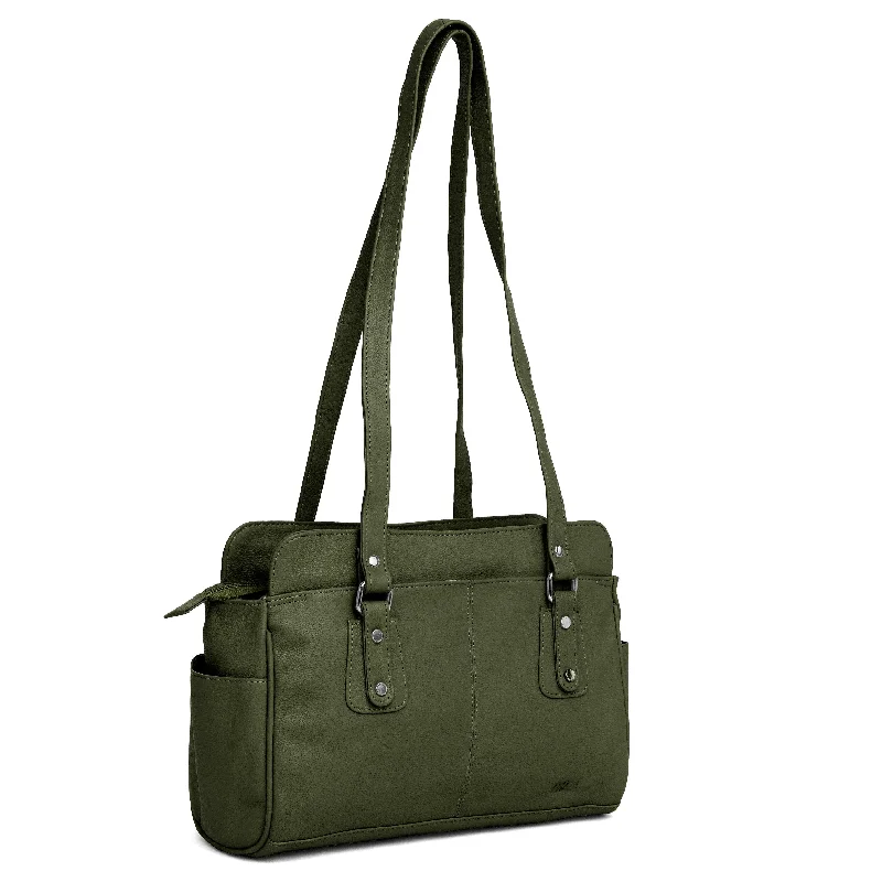 WildHorn® Upper Grain Genuine Leather Shoulder Bag for Girls & Women.