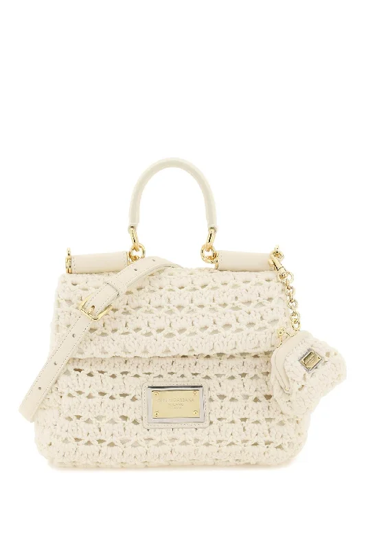 Dolce & gabbana crochet 'sicily' bag