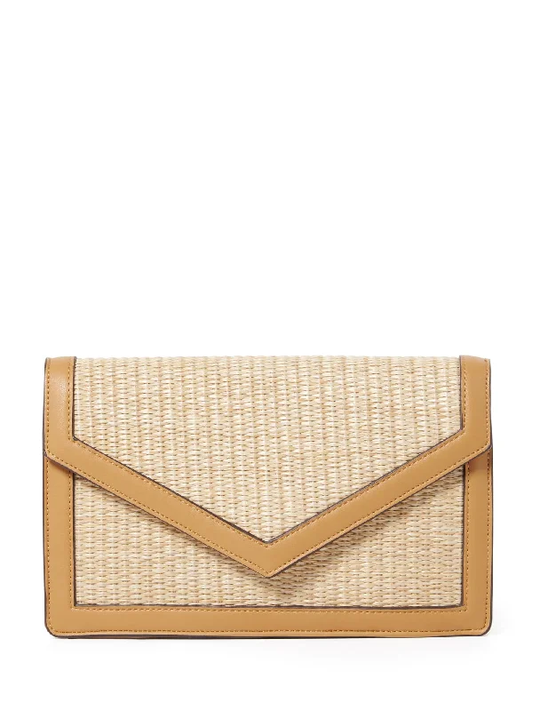 Everly Straw Weave Crossbody