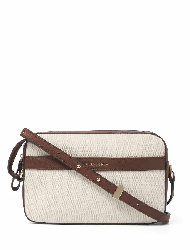 Gwen Canvas Border Camera Bag