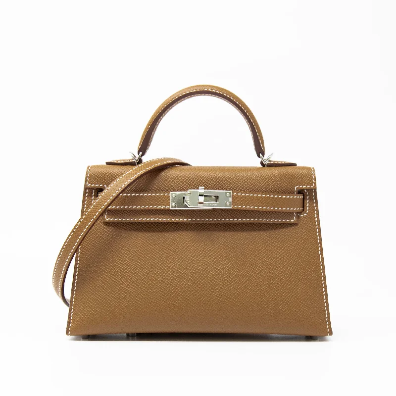 Hermes Gold Epsom Mini Kelly