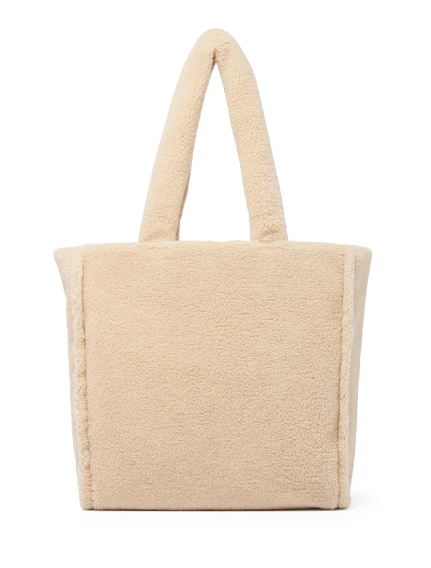 Layla Shearling Tote Bag