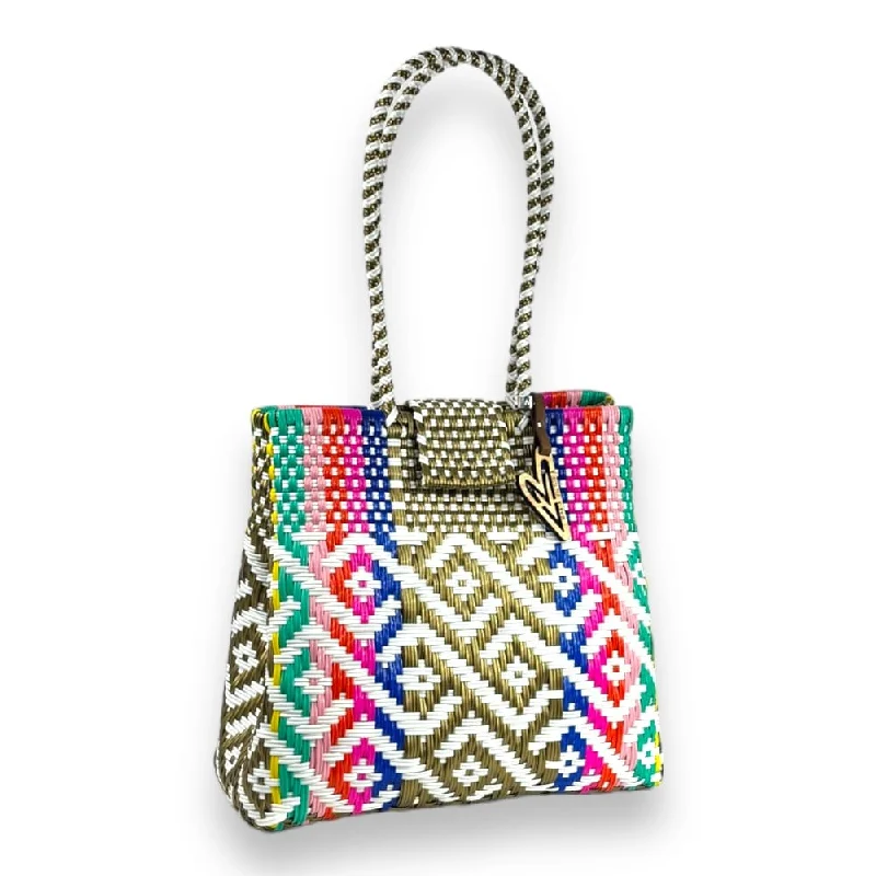 Maria Victoria | Spark TC | Upcycled, Handwoven, Shoulder Bag