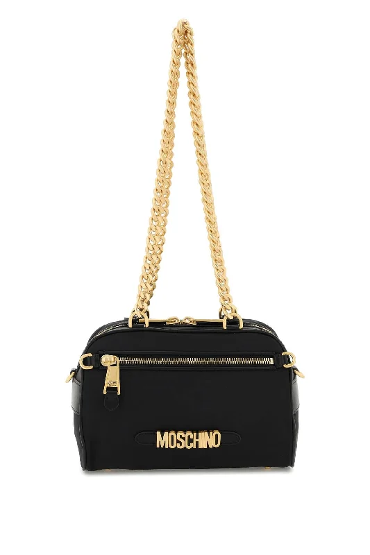 Moschino nylon bowling bag