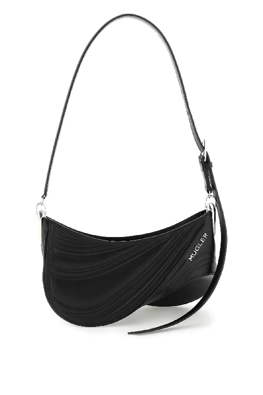 Mugler spiral curve 01 shoulder bag