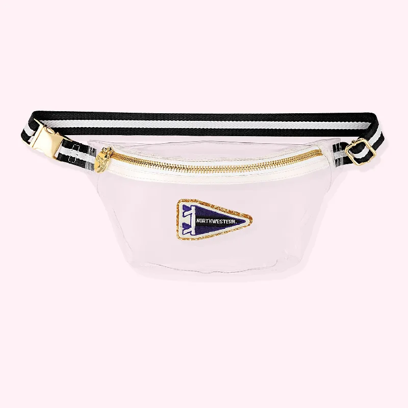 Northwestern University Clear Fanny Pack