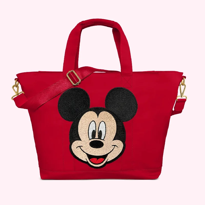 Ruby Tote with Jumbo Mickey Patch