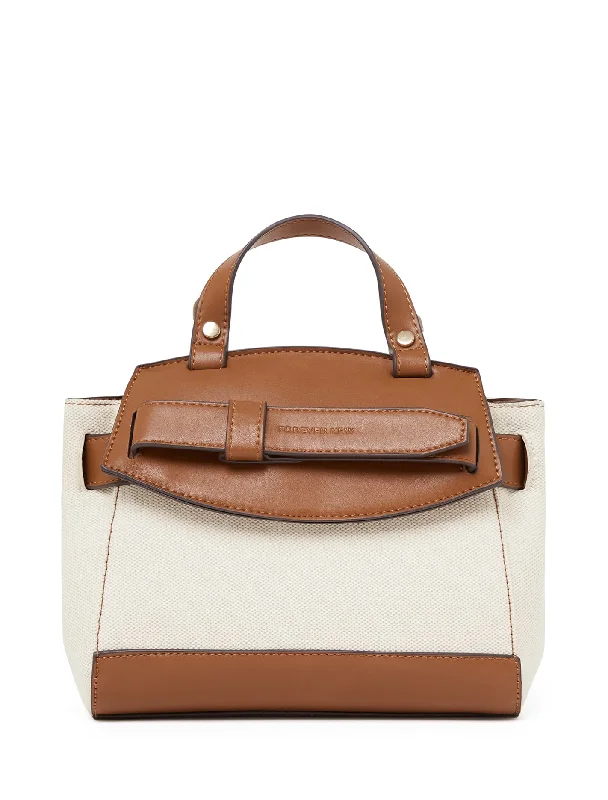 Sienna Canvas Top Handle Bag