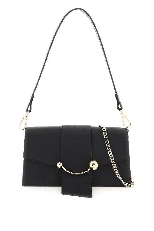 Strathberry 'mini crescent' leather bag