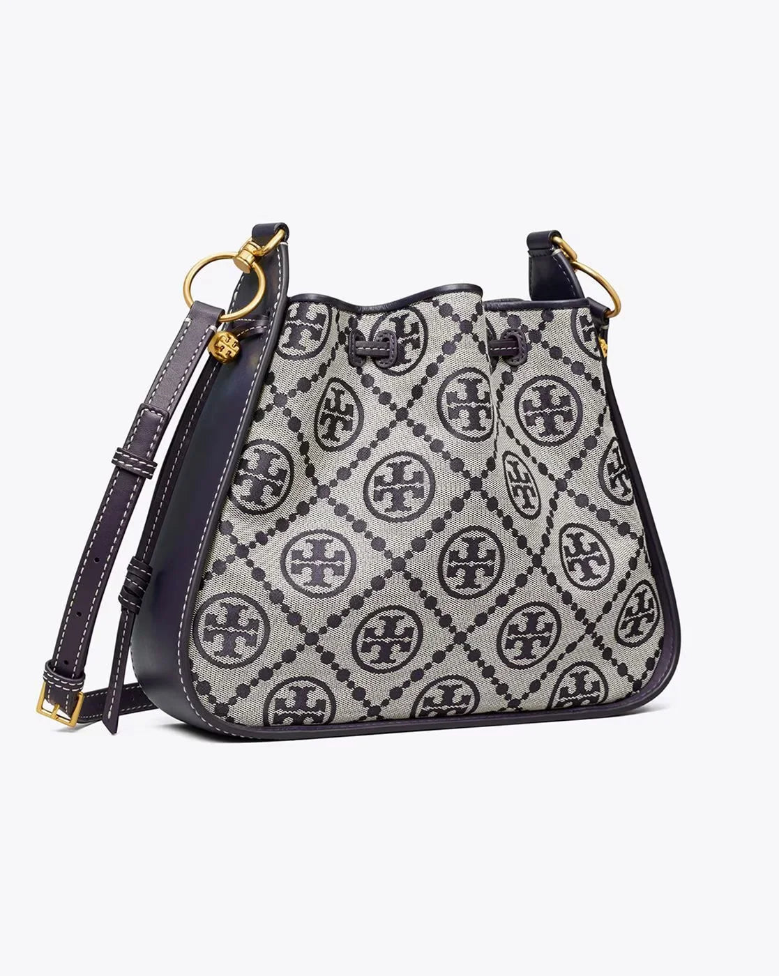 T Monogram Jacquard Bell Bag