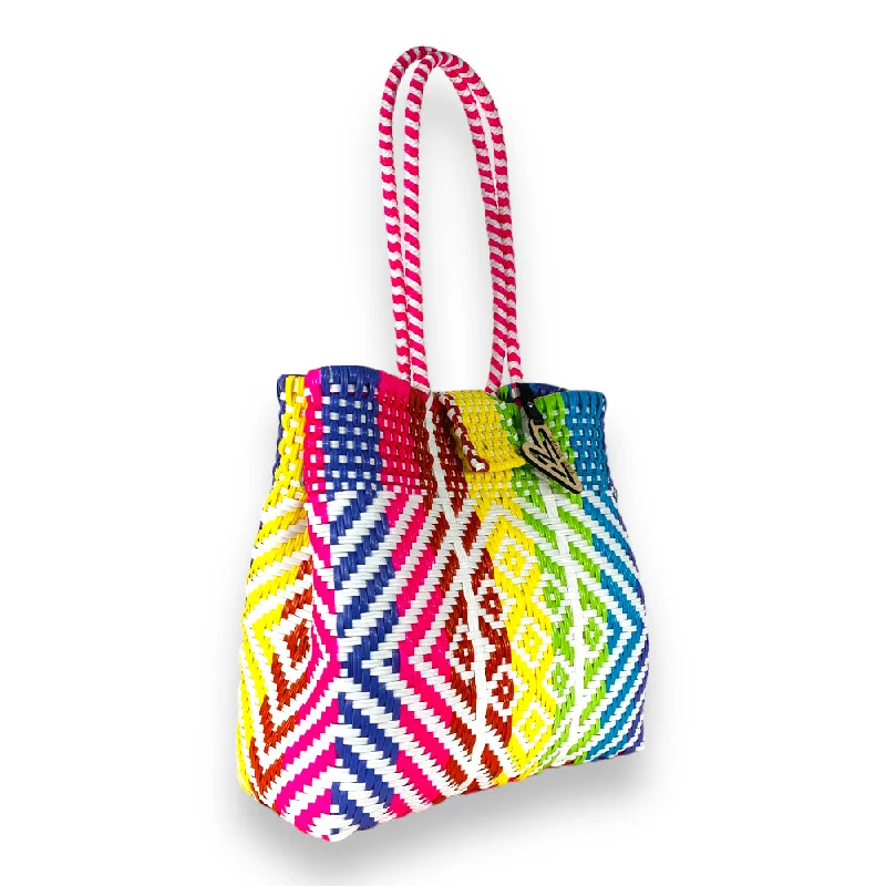 Maria Victoria | Tropical | Upcycled, Handwoven, Shoulder Bag