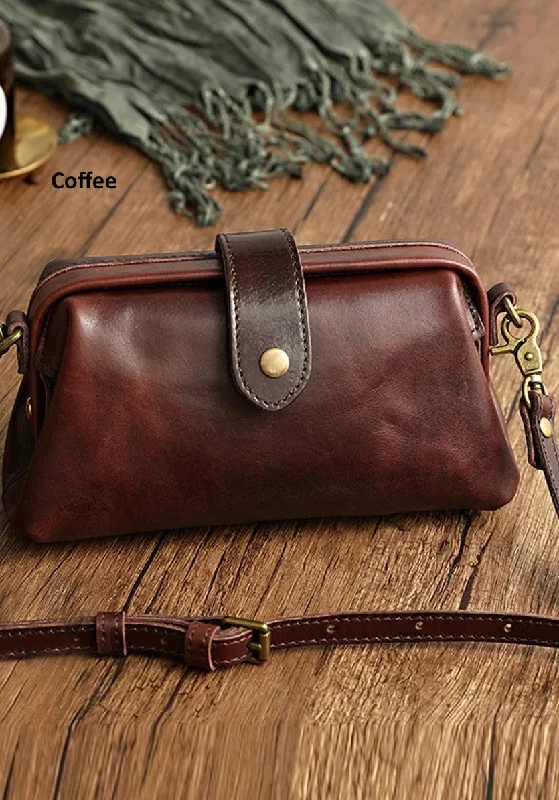 Cowhide Leather Crossbody Bag