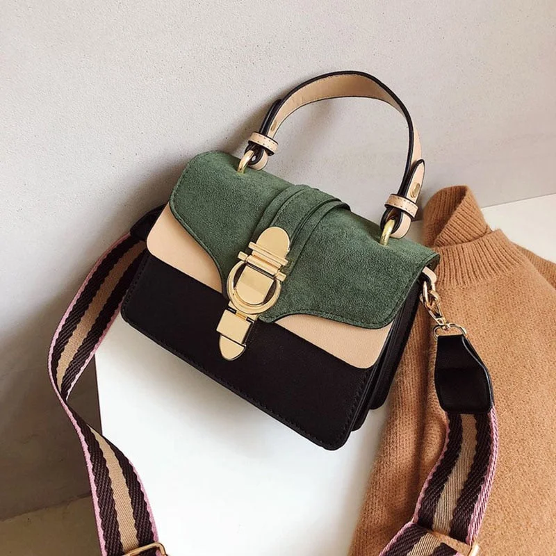 2019 Vintage Women Leather Famous Brand Crossbody Bags For Women Luxury Designer Ladies Retro Handbag Purse Female Shoulder Bags