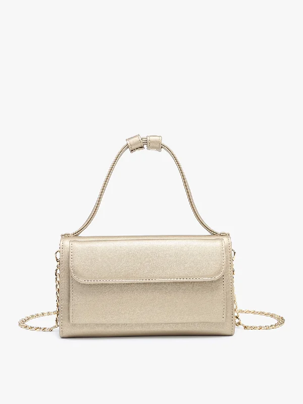 Honey Vegan Rect Chain Crossbody