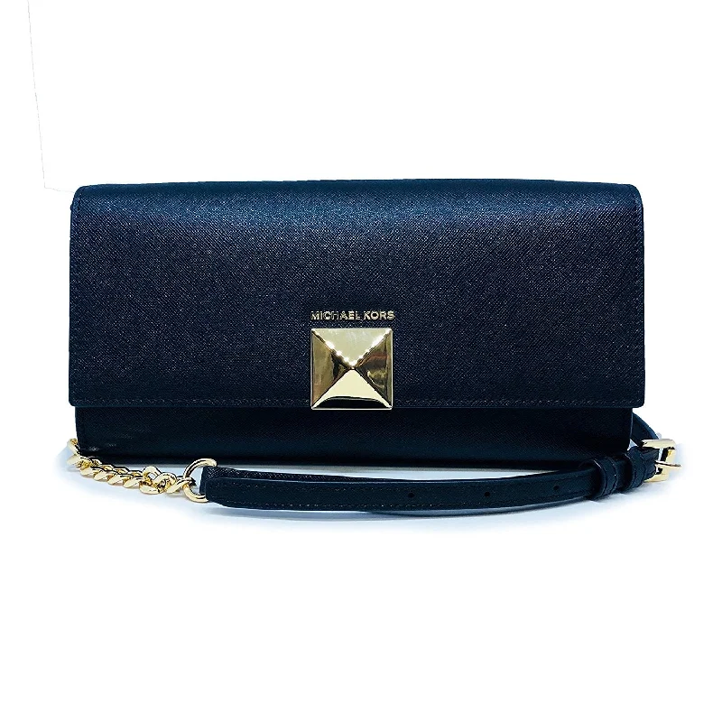 Michael Kors Karla Clutch Leather Black (34T8GKGC1L)