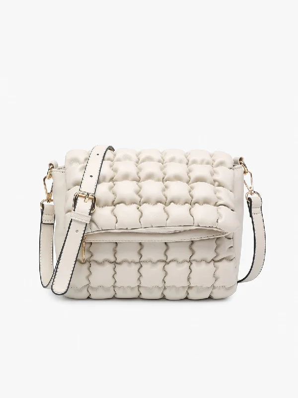 Naomi Vegan Quilted Crossbody