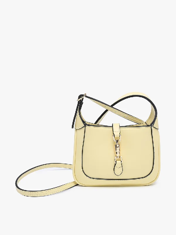 Stelliana Vegan Metal Lock Crossbody